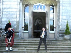 Wedding sax player in Scotland