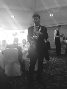 Wedding saxophonist in Scotland
